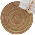 thumbnail image 3 of "Capel Rugs American Heritage Braided Area Rug 5' 0" Round - Foliage Color - Traditional Indoor Rug for Living Room", 3 of 5