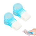 thumbnail image 1 of Medicine Taker Remover, Portable Tablet Dispenser Sturdy Lightweight 2pcs Easy To Take Out  For 0.8inch Medicine For Work, 1 of 8