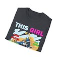 thumbnail image 4 of Novelty Biking Ladies Inspiring Feminists Illustration Puns Hilarious Motorcyclists Graphic Statements Gags Unisex Softstyle T-Shirt, 4 of 4