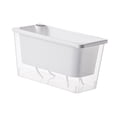 thumbnail image 2 of jinwen Self Watering Pots Double Layers Gifts Plant Container Vegetables Flower Pot White, 2 of 9