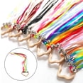 thumbnail image 4 of Hand Ribbon Runner Cintas de muñeca, Ribbon Wind Dancing Ribbon Streamer Aprendizaje de juguetes sensoriales educativos para favores de cumpleaños J CUTICAT serpentina de cinta, 4 of 7
