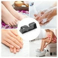 thumbnail image 6 of Unique Bargains 5 Pcs Durable Solid Nail Cleaning Brush for Cleaning Fingernails Large Black, 6 of 7