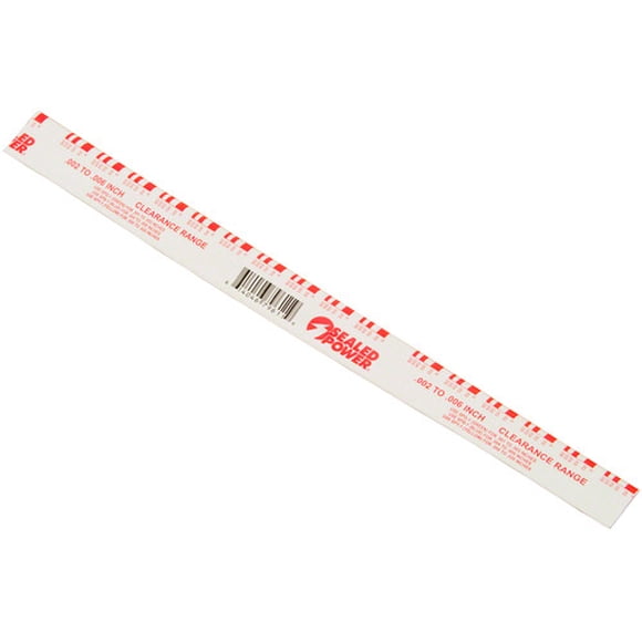 Sealed Power Eng. Plastigauge SPR-1 0.002 Inch To 0.006 Inch Measurement Range; Red; Single