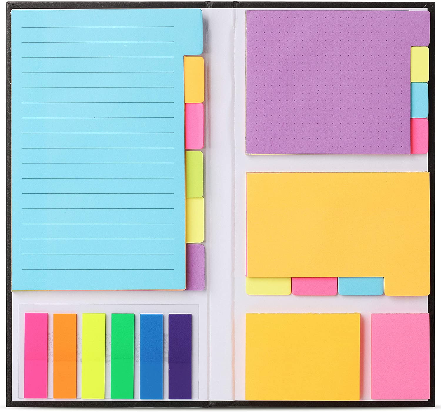 Mr. Pen Sticky Notes Set, Sticky Notes Tabs, 410 Pack, Divider Sticky