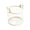 B - M Size, variant on Dongrere Clear PVC Storage Bin Transparent Foldable Organizer Waterproof Toiletry Container for Bedroom Closet Home Supplies, A