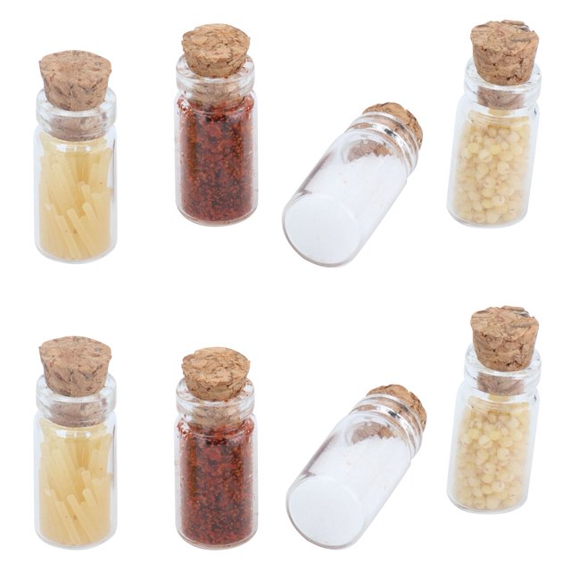 Botella De Comida Para Casa De Muñecas, Tarro De Comida Para Casa De Muñecas, Realista, Simulado, Seguro, Ecológico, Compacto, Portátil Para El Hogar Para El Jardín De