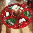 thumbnail image 2 of Christmas Tree Skirt Red Tree Skirts Christmas Vacation Xmas Tree Skirt Tree Mat 48 Inch Winter Christmas Decorations for Home, 2 of 6