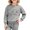 AB34 Grey, variant on Tisuna Kids Girls Long Sleeve Sweatshirts Soft Crewneck Letter Print Tops Toddler Daily Wear Fall Outfits Size 2-3 Years Black