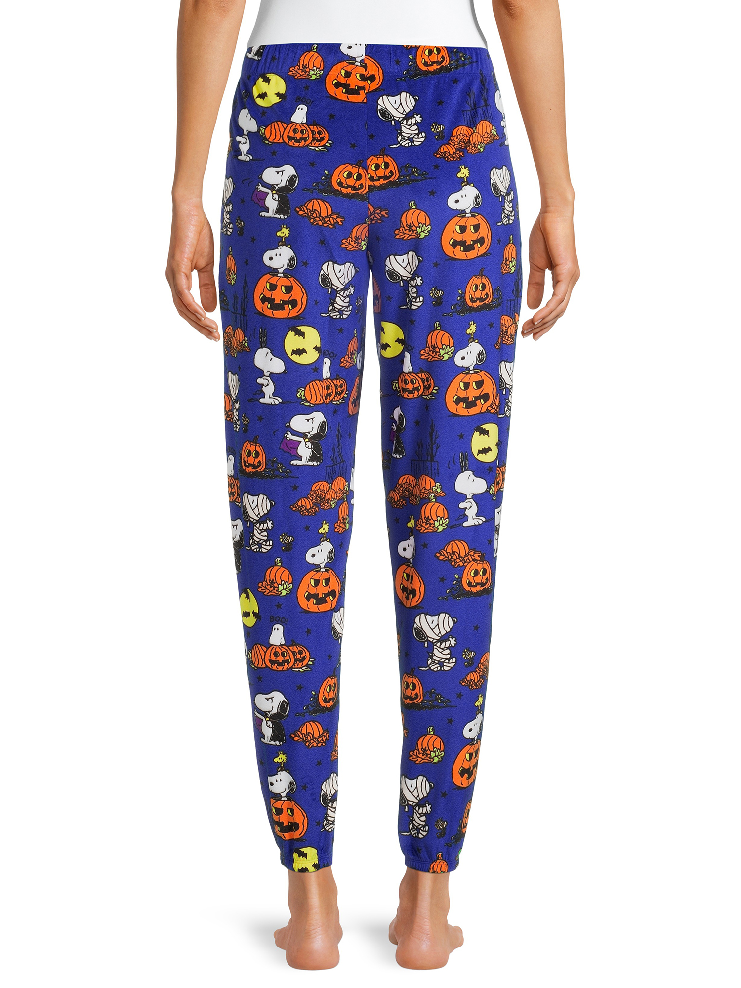 Peanuts Snoopy Women's Plush Sleep Joggers - Walmart.com