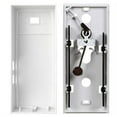 thumbnail image 4 of Newhouse Hardware MCHBV Carillon Mécanique Sans Fil à Deux Notes et Bouton de Porte avec Visualiseur Intégré, Taille Unique, Blanc, 4 of 5