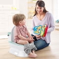 thumbnail image 6 of 2-In-1 Toddler Potty Training Toilet - Larger Potty Chair & Detachable Training Seat for Boys & Girls Ages 1-3 with Flushing Sound, Wipes Storage, Toilet Paper Holder -Green, 6 of 9