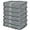 Cool Grey, variant on 6 Pack Medium Bath Towel Set, 100% Ring Spun Cotton (24 x 48 Inches) Medium Lightweight and Highly Absorbent Quick Drying Towels, Premium Towels for Hotel, Spa and Bathroom (Grey)