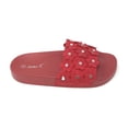 thumbnail image 4 of Victoria K Women's Daisy With Studs Slider Sandals, 4 of 4