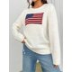 thumbnail image 4 of Suéter de marca de lujo para hombre y mujer, suéter Ralph, suéter informal holgado de punto unisex, suéter con bandera Lauren, primavera 2024, nuevo, 4 of 5