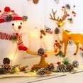 thumbnail image 3 of Christmas Pine Cones String Lights with Berries Copper for Indoor Outdoor Thanksgiving Xmas Fairy Light Battery Power ​for Garden Garland Party Decorations, 3 of 6