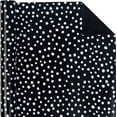 thumbnail image 3 of CozyNestFinds Reversible Wrapping Paper - Mini Roll - 17 Inch X 33 Feet - Black and Delicate Polka Dots Design for Birthday, Holiday, Wedding, Baby Shower, 3 of 15