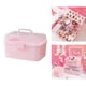 thumbnail image 5 of Contenedor de accesorios para el cabello cubierta transparente con cerradura desmontable para niños de baño 2 capas M Zulema Caja de almacenamiento de joyas, 5 of 7