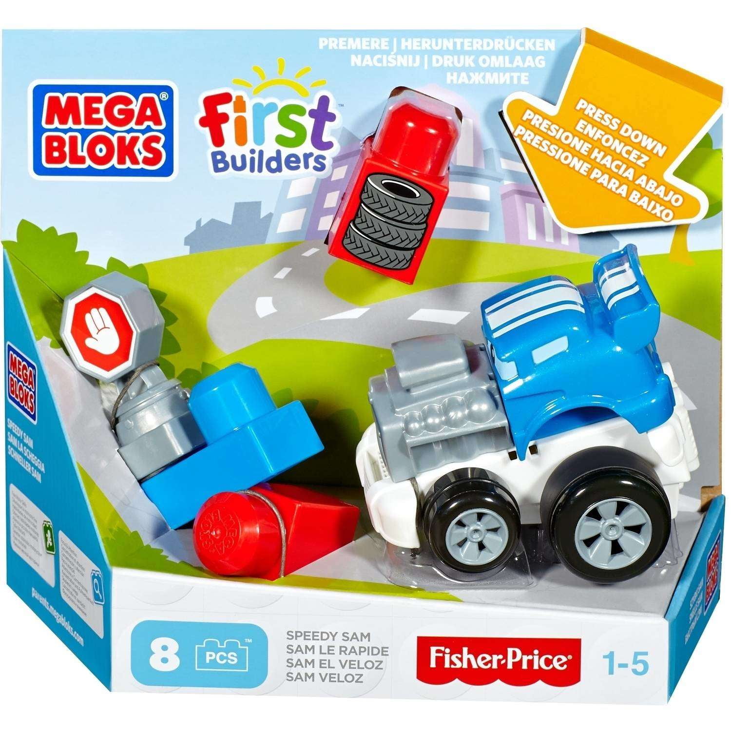 mega bloks first builders car