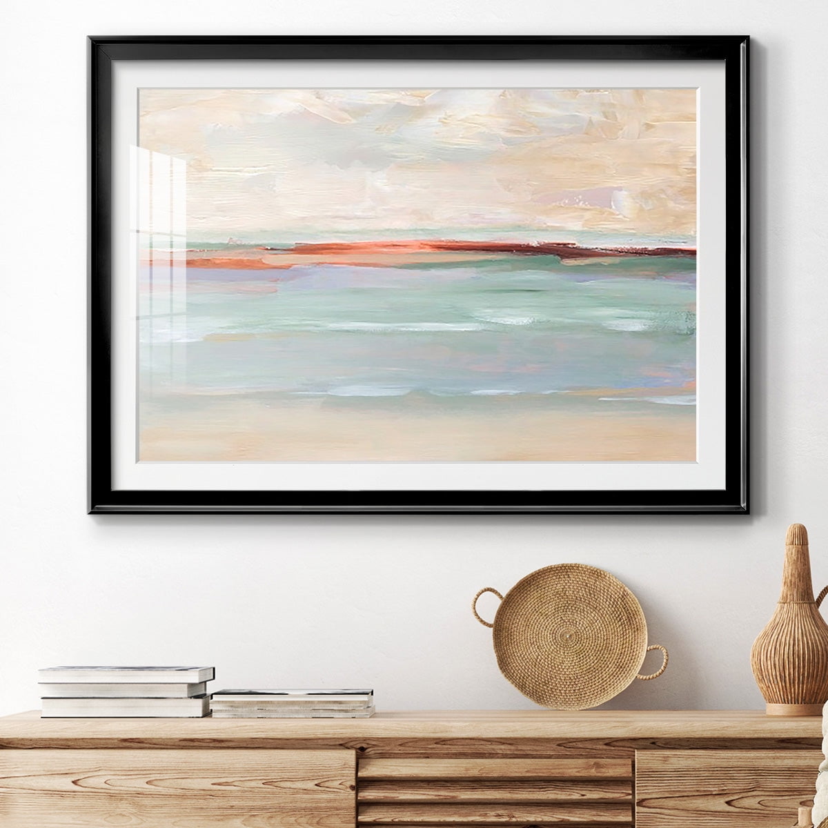 Sienna Horizon I Premium Framed Print - Ready to Hang