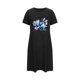 thumbnail image 5 of Camisón corto de mujer, vestido de largo medio con estampado de moda, camisón corto extragrande de mujer, camisón de manga corta con estampado de pecho a la moda, camisón de mujer, 5 of 5