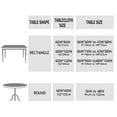 thumbnail image 3 of Rectangle Tablecloth, Modern Rectangle Tablecloth, Striped Tablecloth Indoor/Outdoor Waterproof Wrinkle Free Durable Rectangle Tablecloth for Rectangle Tables 60 X 84 Inch, 3 of 3