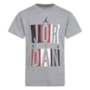 Jordan Boy's Line Up Stack Big Kids Carbon Heather LG 14-16 Big Kid