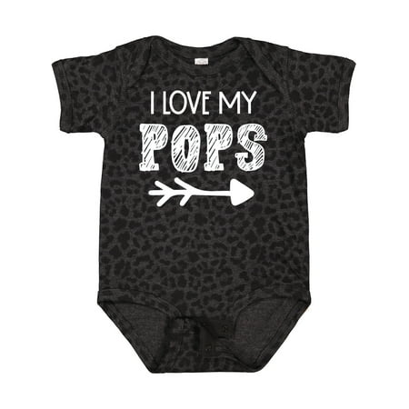 

Inktastic I Love My Pops with Arrow Gift Baby Boy or Baby Girl Bodysuit