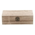 thumbnail image 1 of MYG Boîte de Rangement Rectangulaire en Bois Rétro Boîte à Clapet en Bois Boîte Cadeau, 1 of 9