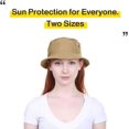 thumbnail image 2 of ORUYROP Unisex Washed Cotton Bucket Hat Summer Outdoor Cap, 2 of 6