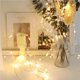 thumbnail image 4 of Ocean Pearl Bead Lamp String 100 Led Marfil Pearl Fairy Light Batería Para Navidad Boda Cumpleaños Fiesta Cena Decoración10M Moyic HA014716-00, 4 of 7