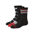 thumbnail image 3 of Hanes Originals Boys' Crew Socks, 3-Pack, Sizes M-L, 3 of 6