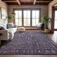 thumbnail image 4 of Dalyn Rugs Premium Machine Washable Mayfield AMF1152 Eggplant 5' x 7'6" Rug, 4 of 7