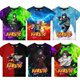 thumbnail image 2 of Anime Naruto Round Neck T-shirt Uzumaki Naruto 3D Digital Printing Men's Clothing Cartoon Printed Summer Tee for Adult KidAdults M(45-50kg) Gao Jinjia LED, 2 of 2