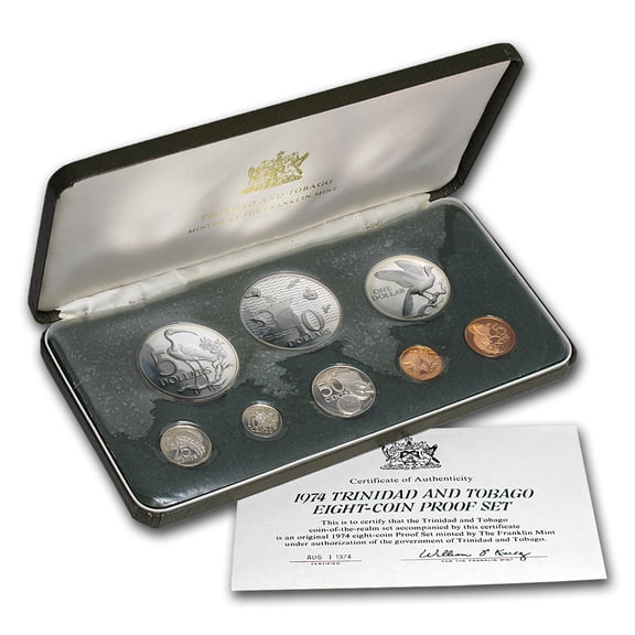 1972 Trinidad & Tobago 8-Piece Proof Set