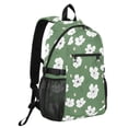 thumbnail image 2 of JIALIOU 14" Laptop Backpack Waterproof Airline Approved Stylish Casual Daypack for Travel Business College Work, Beautiful Abstract Flowers, 2 of 8