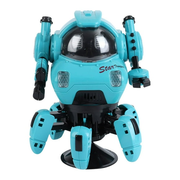 Cyber and Monday Deals 2023 Toys Electric Six-Claw Fish Robot Dancing Music Light Children'S Toys Toys For Girls Boys 3-6 Years