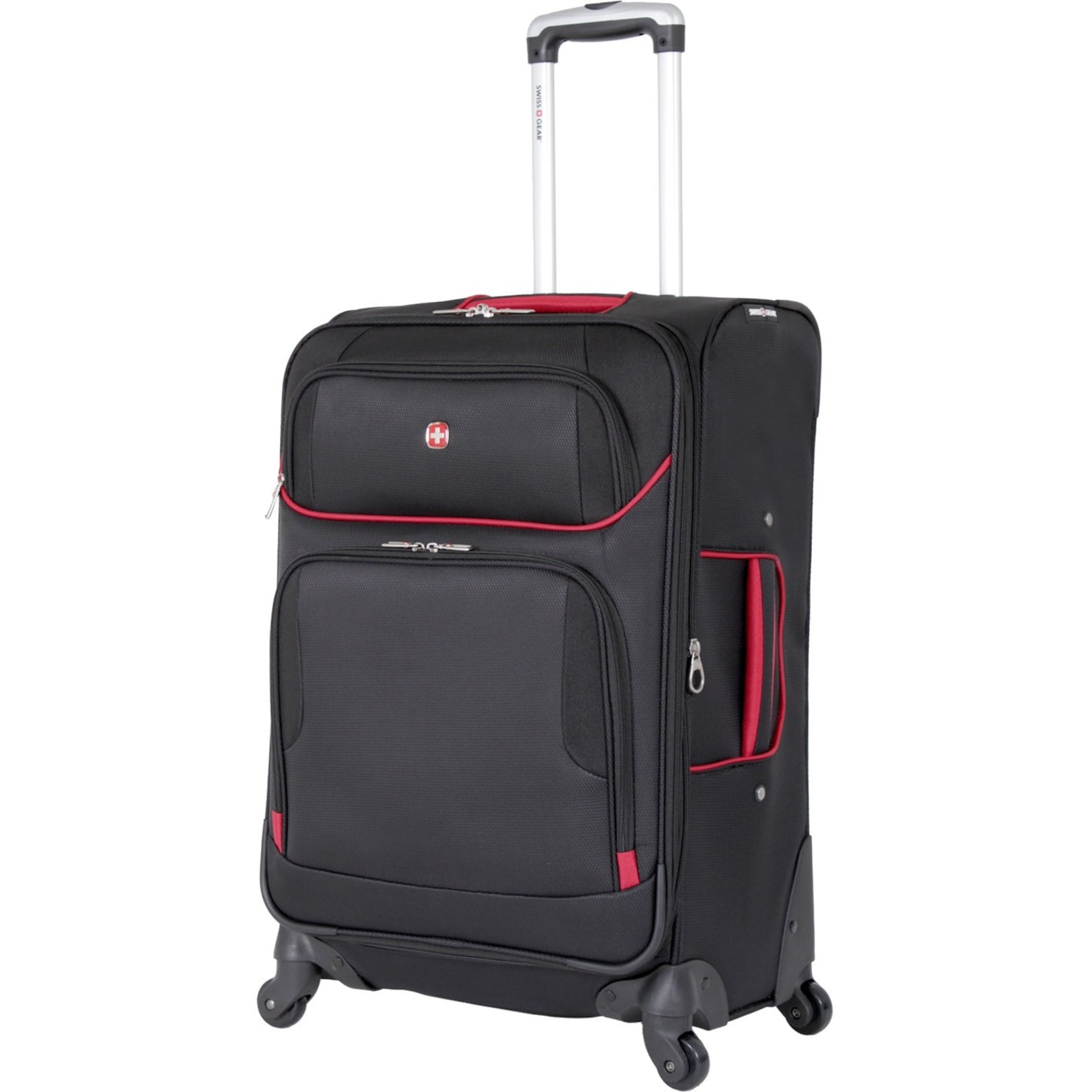 Wenger Expandable Lightweight Luggage 24 Spinner Upright Suitcase ...
