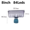 thumbnail image 1 of Outdoor Lighting 3 4 6 8inch 18V Battery Flashlight Battery Compatible Floodlight Handheld Spotlight 2800Lm 18W Output, 1 of 8