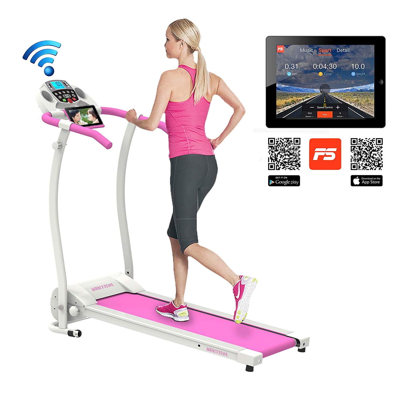 Murtisol pink treadmill hotsell