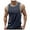 Grey, variant on Men Vest Tee Male Summer Tank Tops Shaped Round Neck Sleeveless Vest Blouse Business Office Sleeveless Tank Shirt For Man