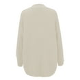 thumbnail image 4 of Kureaily Chunky Knit Button Down Cardigan For Oversized Collar Knit Open Front Sweater Coat Womens Lightweight Cardigan, 4 of 4