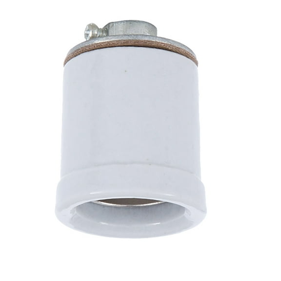 B&P Lamp® Edison Size Porcelain Socket With Flange