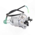 thumbnail image 4 of Gasoline Generator Carburetor Assembly for 5-6.5KW Engines Fits 188F/190F/192F Models Manual Throttle Replacement Part, 4 of 5