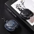 thumbnail image 2 of For Apple AirPods 4th Gen 2024/3th/2nd Gen/Pro Luxury Leather Case + Keychain, 2 of 9