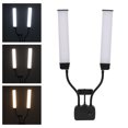 thumbnail image 1 of Double Arms LED Fill Light, 3200 to 5600K LED Stick Fill Light with Phone Holder, 5800 Lumens 45W Separate Control Dual Arm LED Video Light for Photography Lighting Supplement Make, 1 of 7