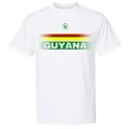 thumbnail image 5 of DemRoc Guyana Stripes of Pride White T-Shirt (SMALL-XXL), 5 of 5
