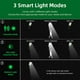 thumbnail image 4 of Aplique solar de pared con sensor de movimiento, impermeable, LED COB, iluminación de seguridad exterior para jardín, villa, garaje y zonas de calle Aestivo | Negro | AESTIVO, 4 of 7