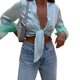 thumbnail image 3 of Txlixc Blusa de corte irregular para mujeres Txlixc moda, 3 of 9