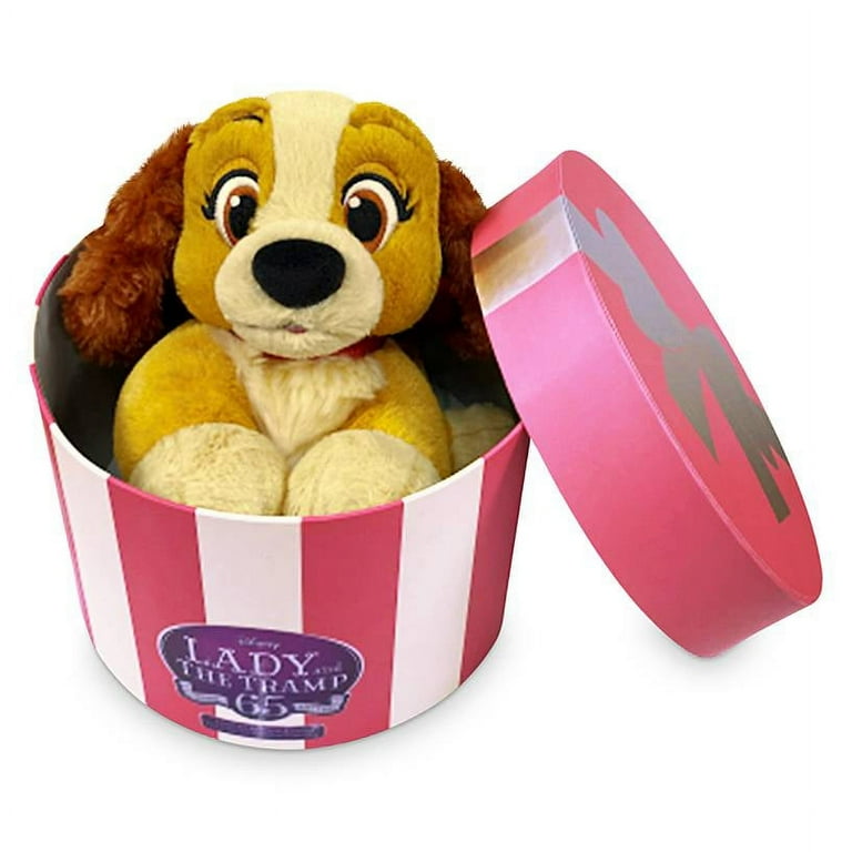Disney Lady Plush in Hatbox Lady and the Tramp 65th Limited