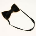 thumbnail image 3 of ziyahi Fashion Men Rhinestone Bow Tie Party Banquet Bowtie Wedding Accessories Gold, 3 of 9